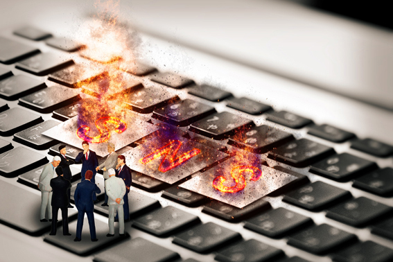 従業員の不適切なSNS投稿による炎上