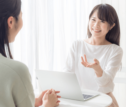 はじめのやり取りから、丁寧に