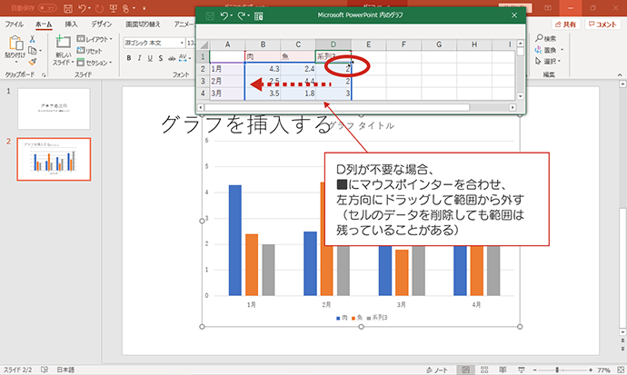 Powerpointのグラフの作り方とは アデコの派遣