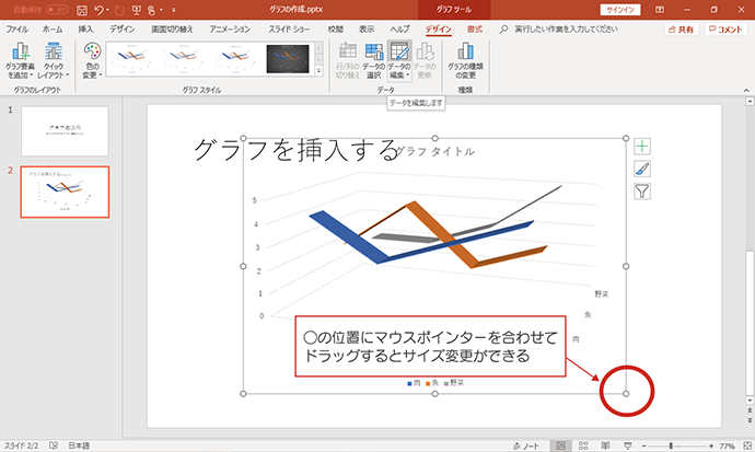Powerpointのグラフの作り方とは アデコの派遣